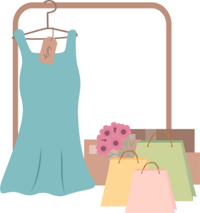 Clothing store for women.